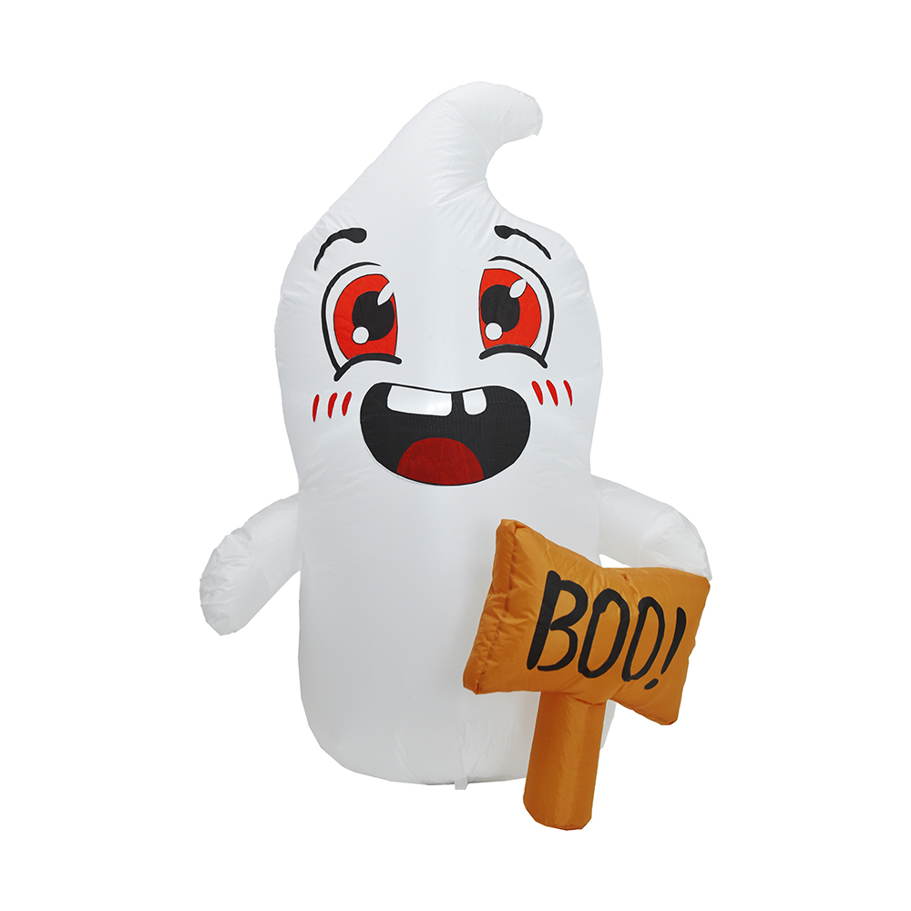 120cm Halloween inflatable album spiritum tenere boo signum inflatable constructum in ducitur.